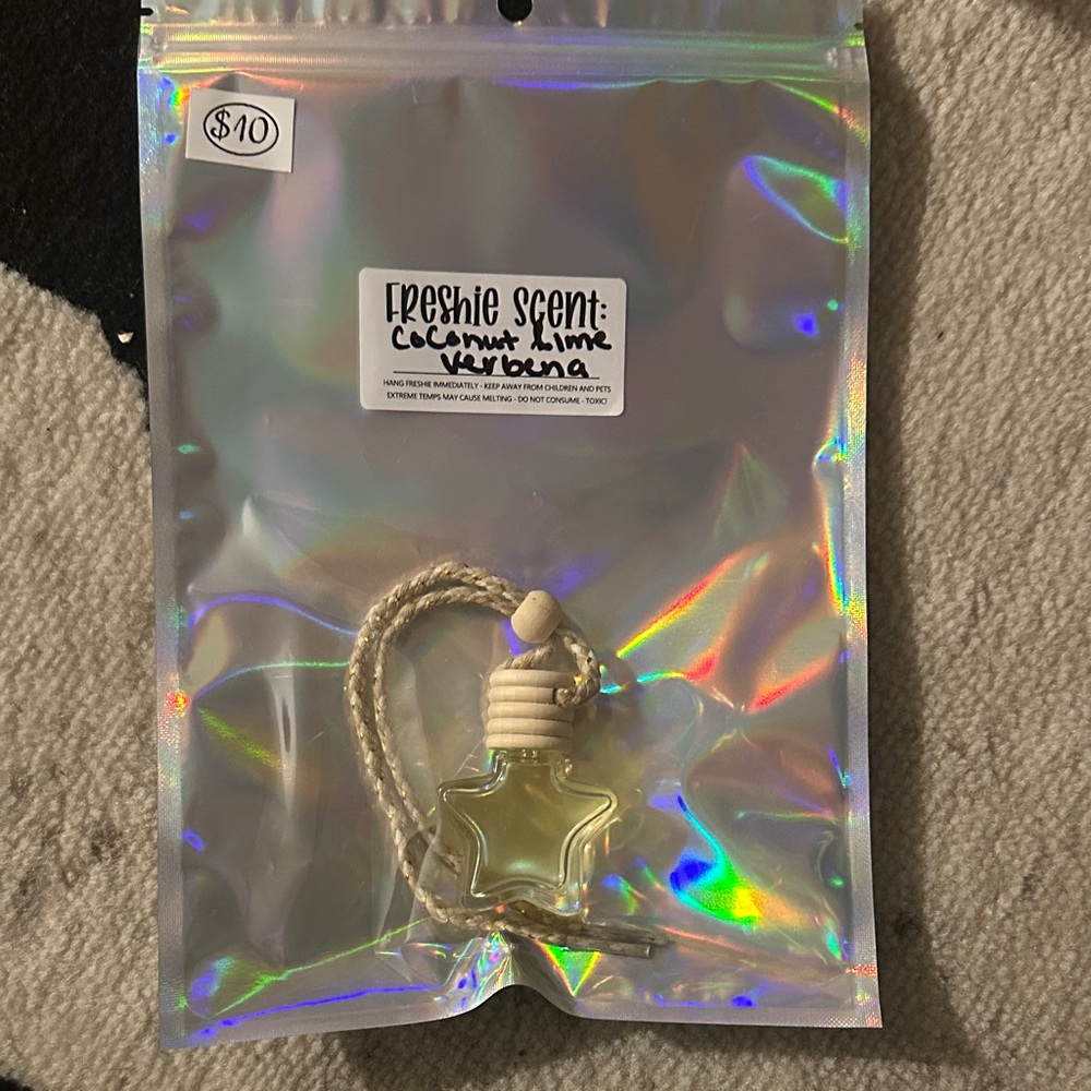 Coconut Lime Verbena Car Air Freshener